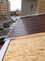 гидроизоляция крыши балкона